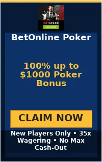 100% up to $1000 Poker Bonus 100% up to $1000 Poker Bonus