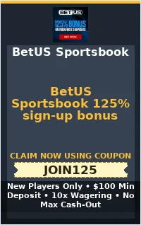 BetUS Sportsbook 125% sign-up bonus BetUS Sportsbook 125% sign-up bonus