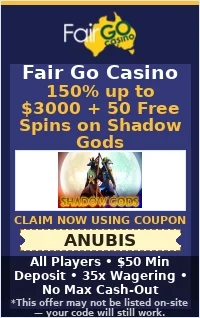 150% up to $3000 + 50 Free Spins on Shadow Gods for All Players 150% up to $3000 + 50 Free Spins on Shadow Gods for All Players