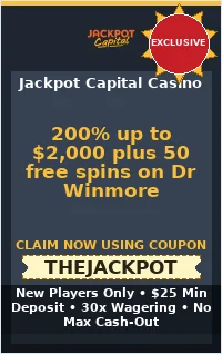 200% up to $2,000 plus 50 free spins on Dr Winmore 200% up to $2,000 plus 50 free spins on Dr Winmore