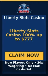 Liberty Slots Casino 100% up to $777 Liberty Slots Casino 100% up to $777