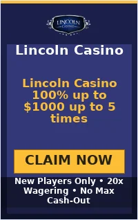 Lincoln Casino 100% up to $1000 up to 5 times Lincoln Casino 100% up to $1000 up to 5 times