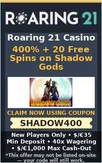 400% + 20 Free Spins on Shadow Gods for New Players 400% + 20 Free Spins on Shadow Gods for New Players