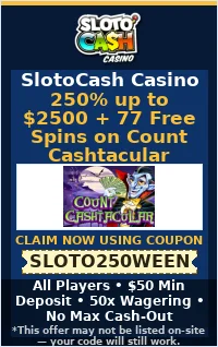250% up to $2500 + 77 Free Spins on Count Cashtacular for All Players 250% up to $2500 + 77 Free Spins on Count Cashtacular for All Players