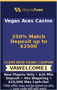 250% Match Deposit up to $2500 for New Players 250% Match Deposit up to $2500 for New Players