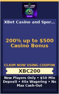200% up to $500 Casino Bonus 200% up to $500 Casino Bonus